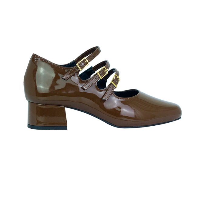 Scarpin Demi Marrom