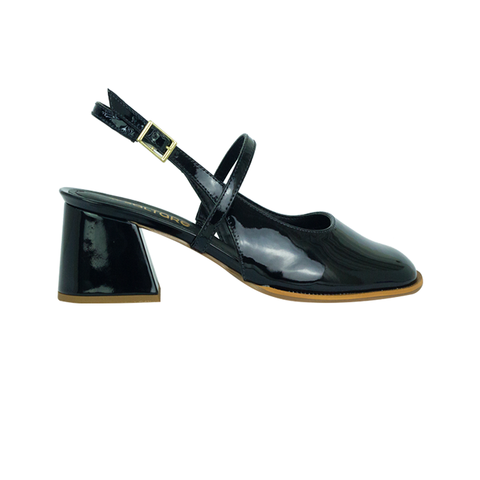 Scarpin Sania New Preto
