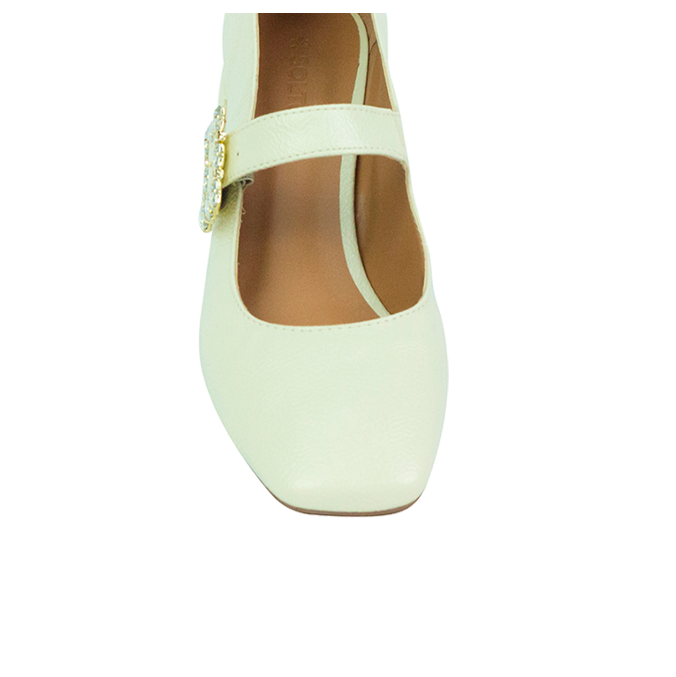 Scarpin Ayana Off White