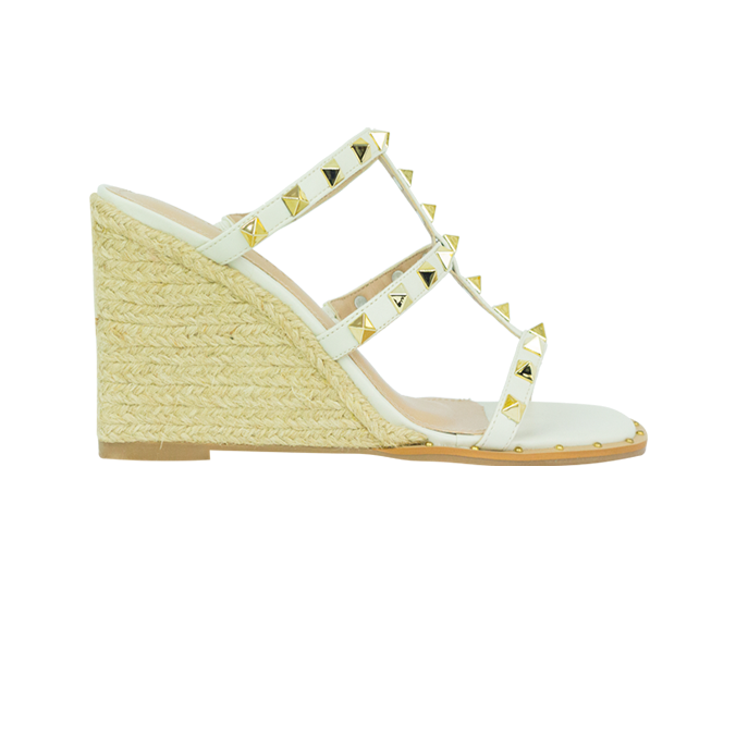 Sandálias Carolina Off White