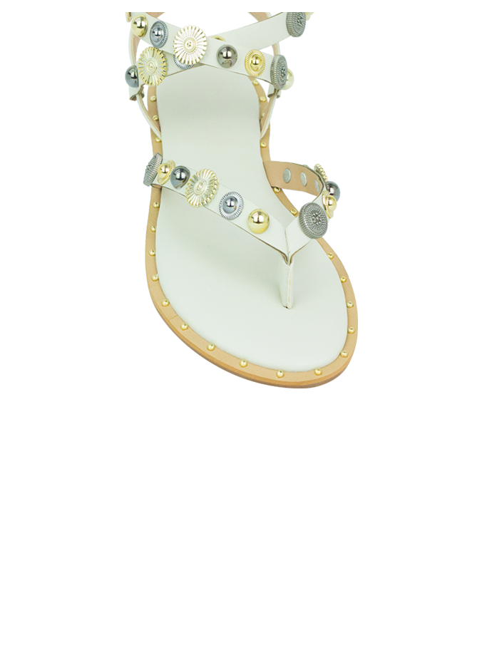 Rasteiras Samara Off White