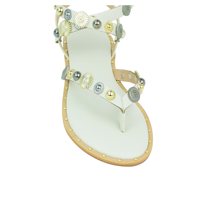 Rasteiras Samara Off White