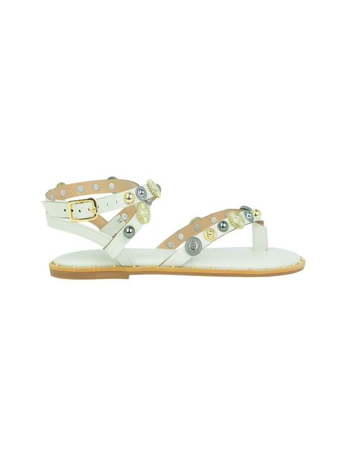 Rasteiras Samara Off White