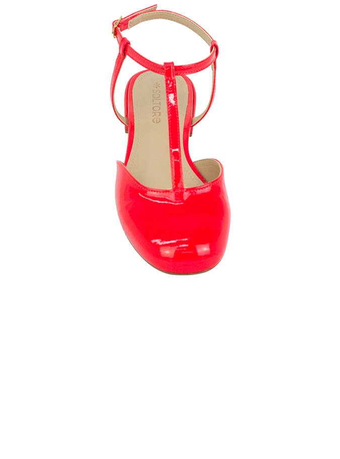 Sapatilhas Janet Flat Vermelho