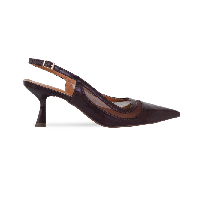 Scarpin Zoe Marrom