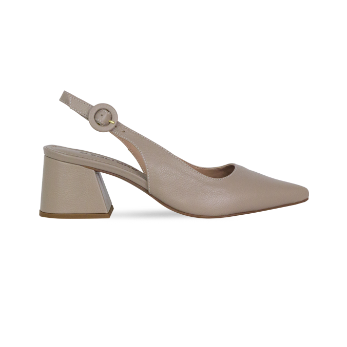 Scarpin Patricia Cinza