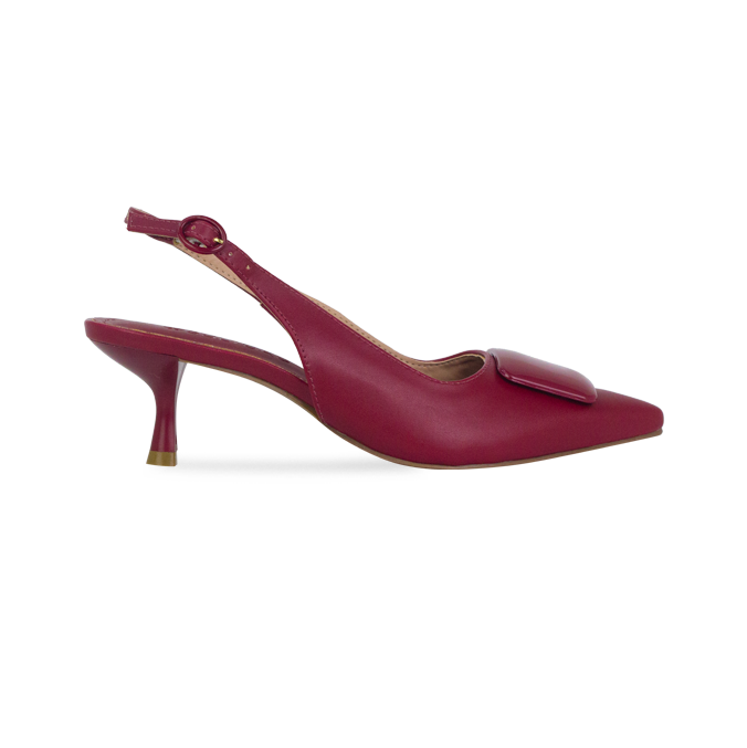 Scarpin Fatima High Vinho