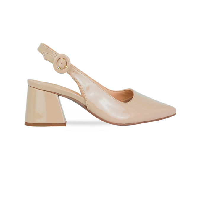 Scarpin Tamy Amendoa