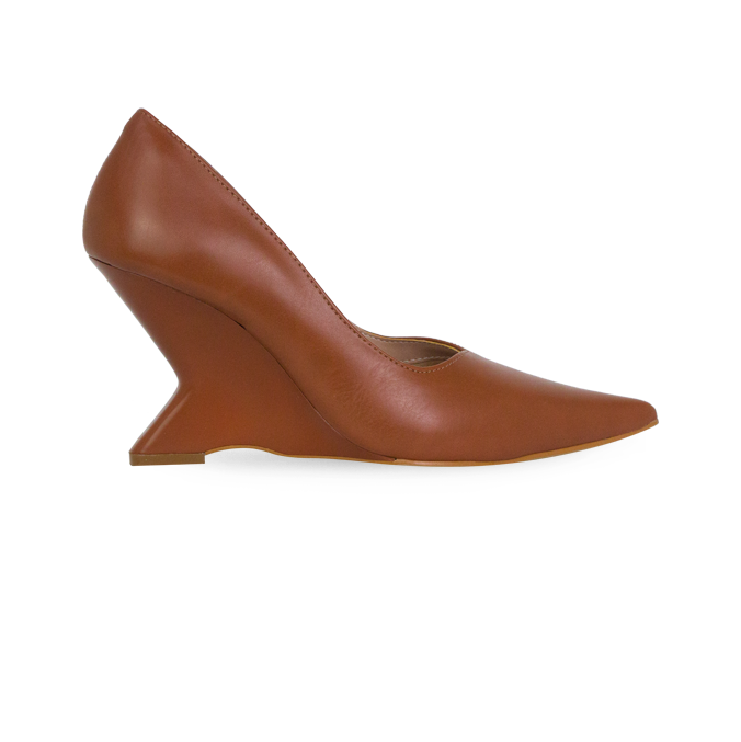 Scarpin Bianca Caramelo