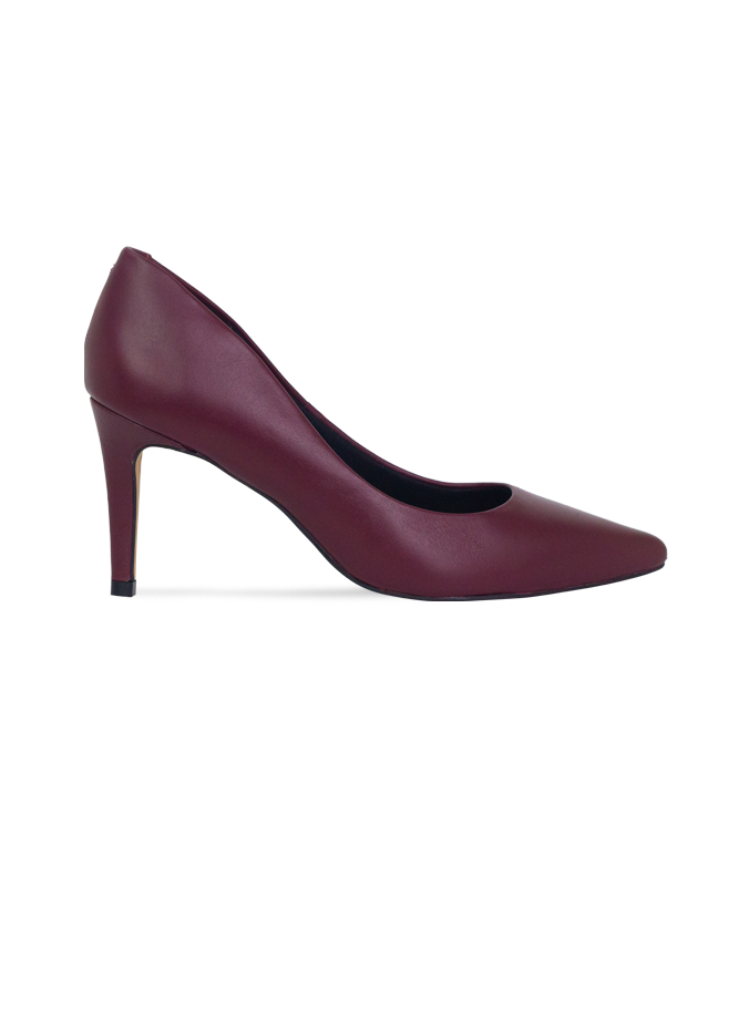 Scarpin Duci Vinho – Elegância Atemporal em Couro Premium