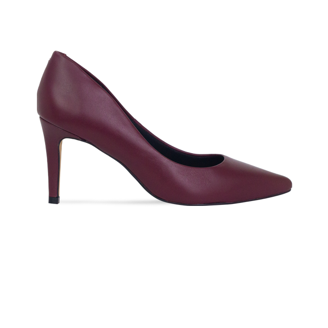 Scarpin Duci Vinho – Elegância Atemporal em Couro Premium