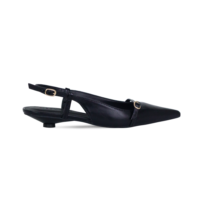 Scarpin Slingback Jessie Preto