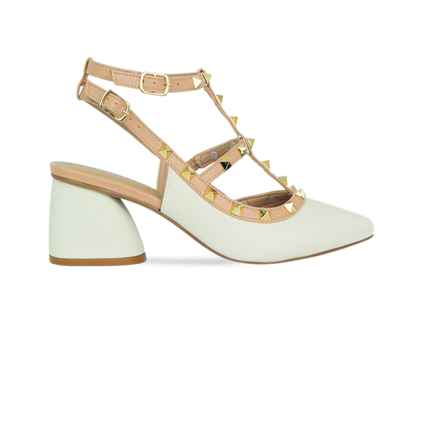 Scarpin Mona Low Off White