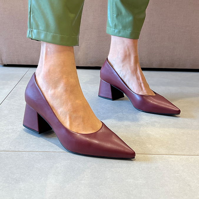 Scarpin Balsamo New Vinho