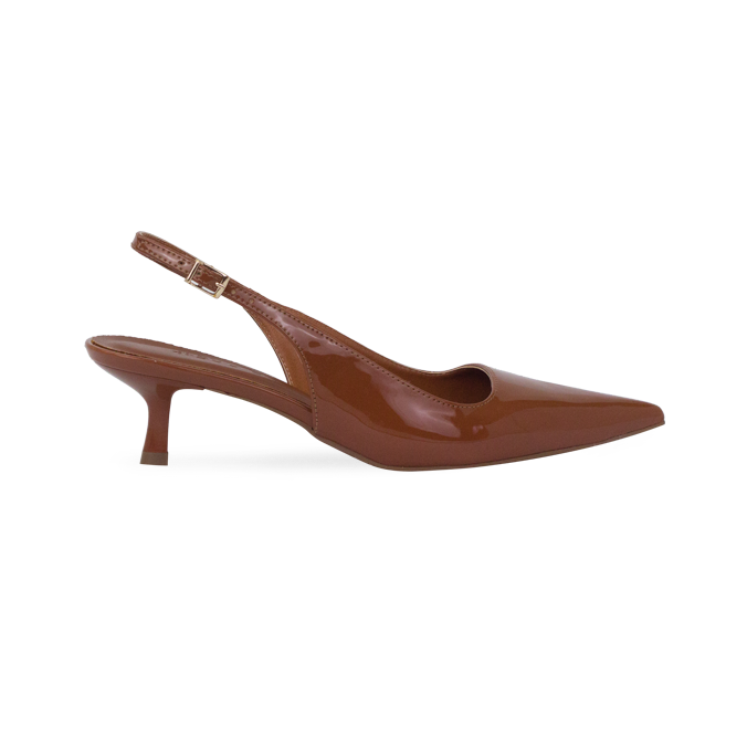 Scarpin Mirian Whisky