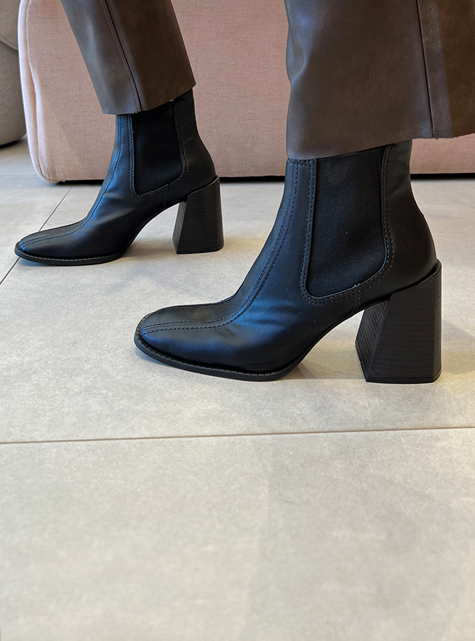 Botas Chelsea High Preto