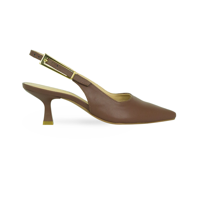 Scarpin Melina Marrom
