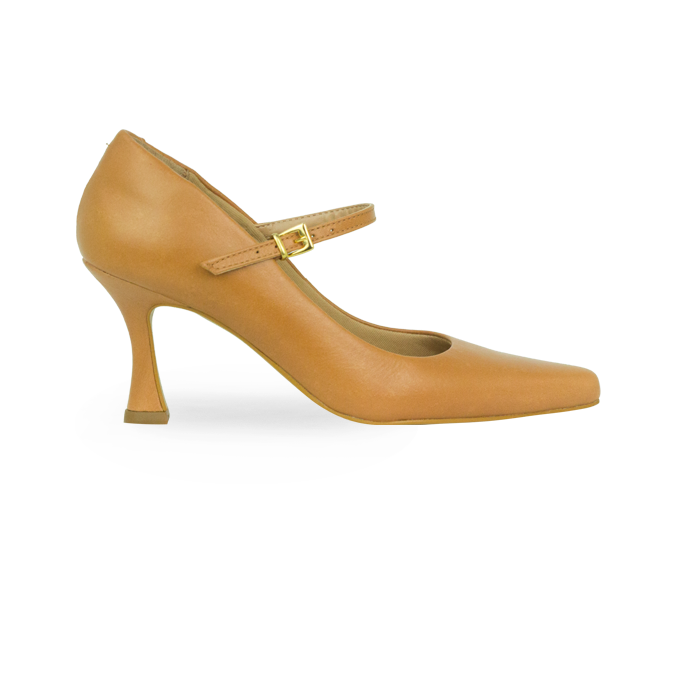Scarpin Liz Caramelo