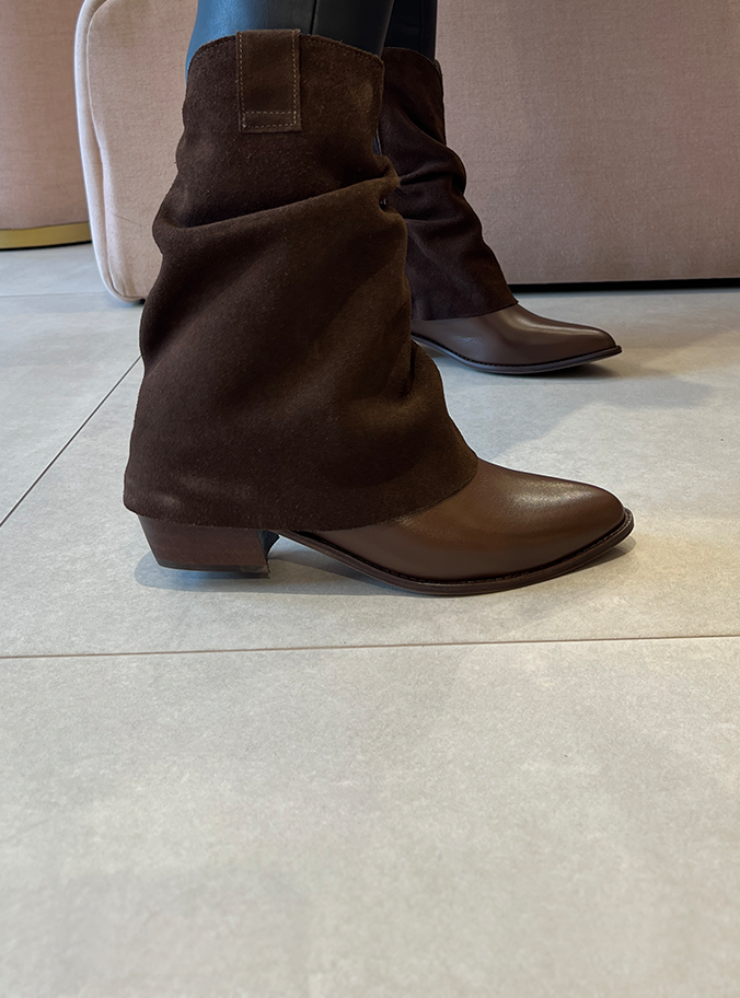 Botas Luara Np Marrom