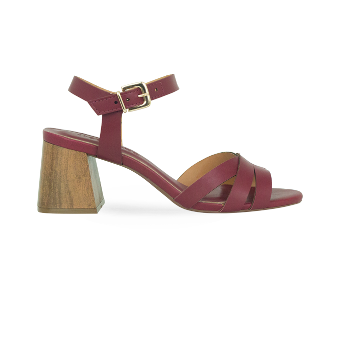 Sandálias Solange Vinho