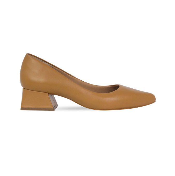 Scarpin Esmeralda Caramelo