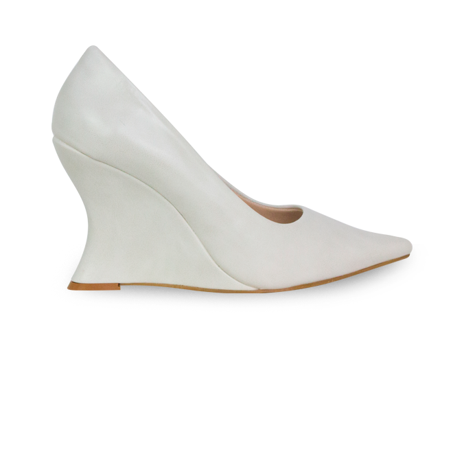 Scarpin Soraia New Off White