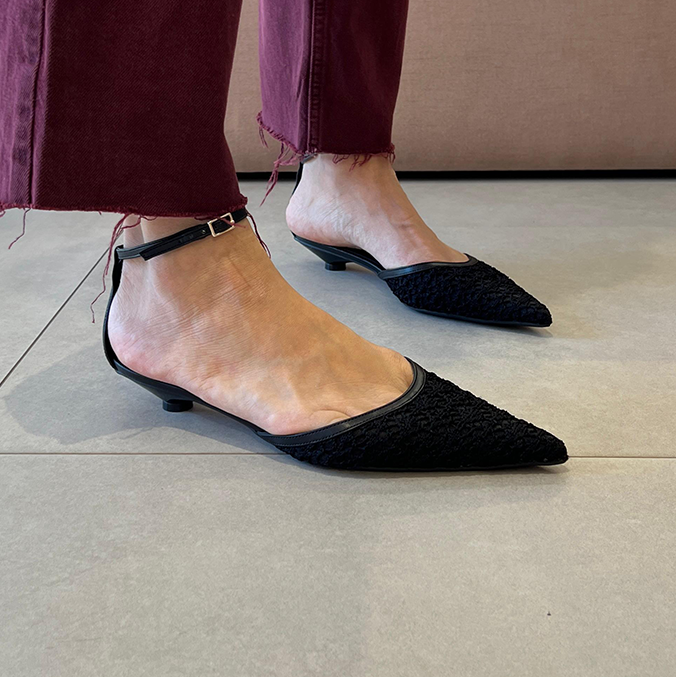 Scarpin Nina New Preto