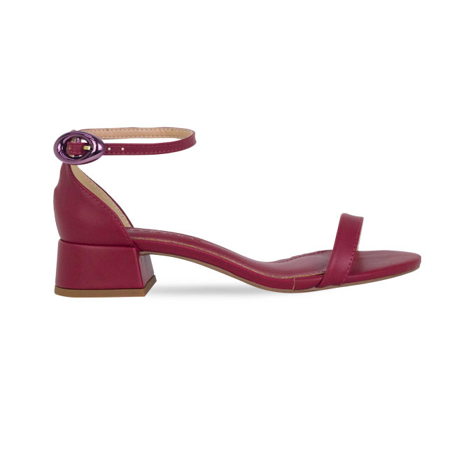 Sandálias Wilda Low Vinho