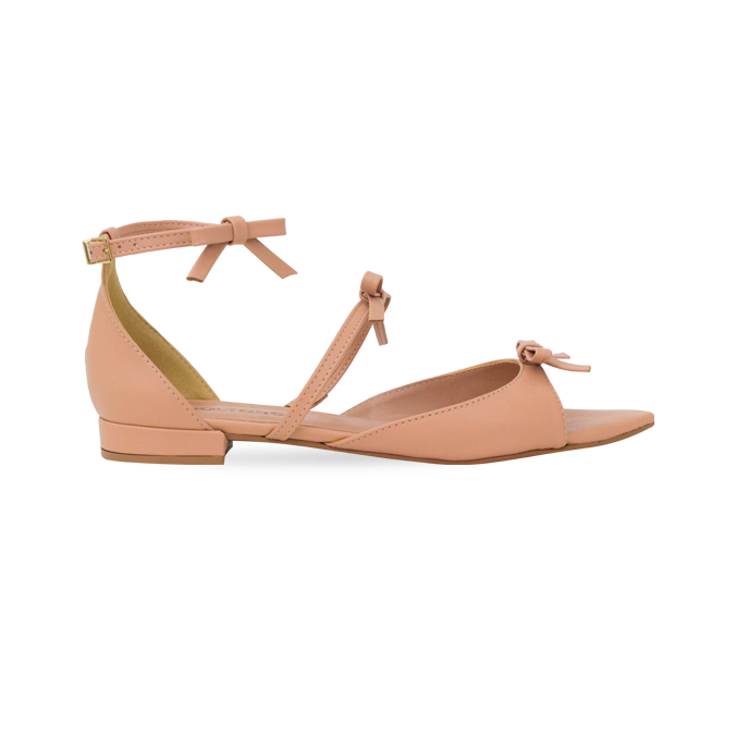 Rasteira Lili Flat Nude