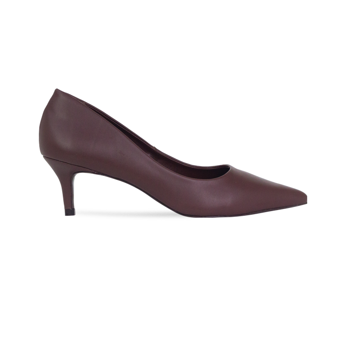 Scarpin Luna Marrom com Forro Monocromático
