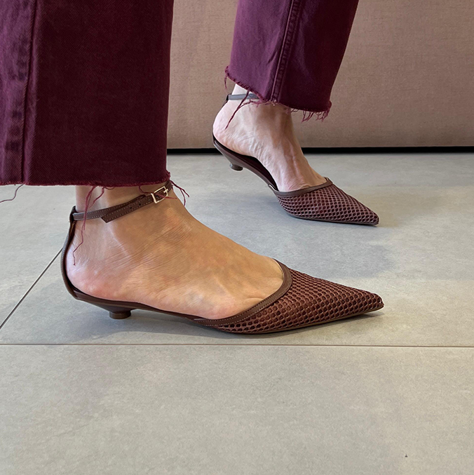 Scarpin Nina Marrom