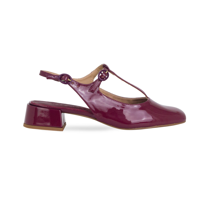 Scarpin Janet New Vinho