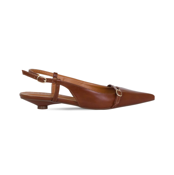 Scarpin Slingback Jessie Whisky