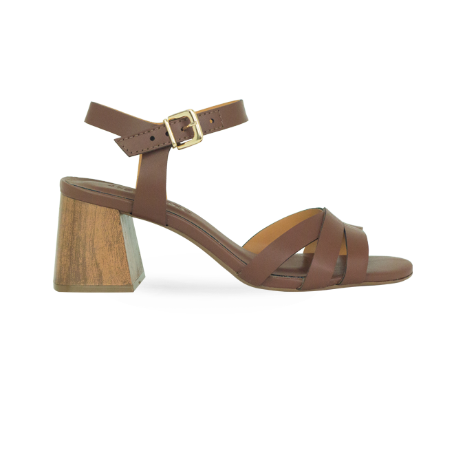 Sandálias Solange Marrom