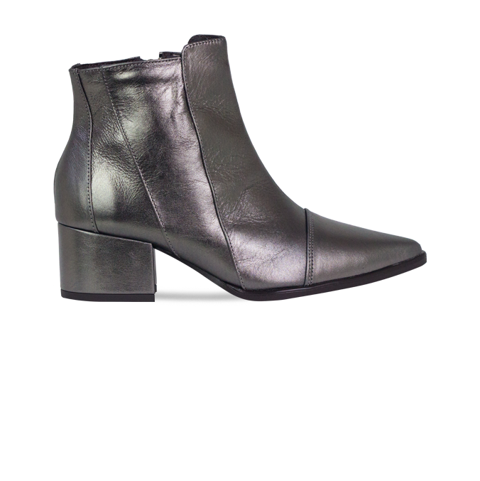 Botas Julie Prata Velho