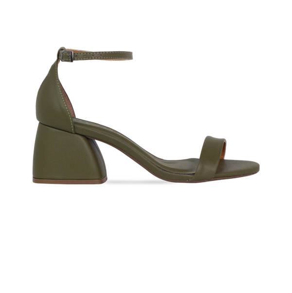 Sandálias Carly Low Verde – Essencial para Looks Sofisticados