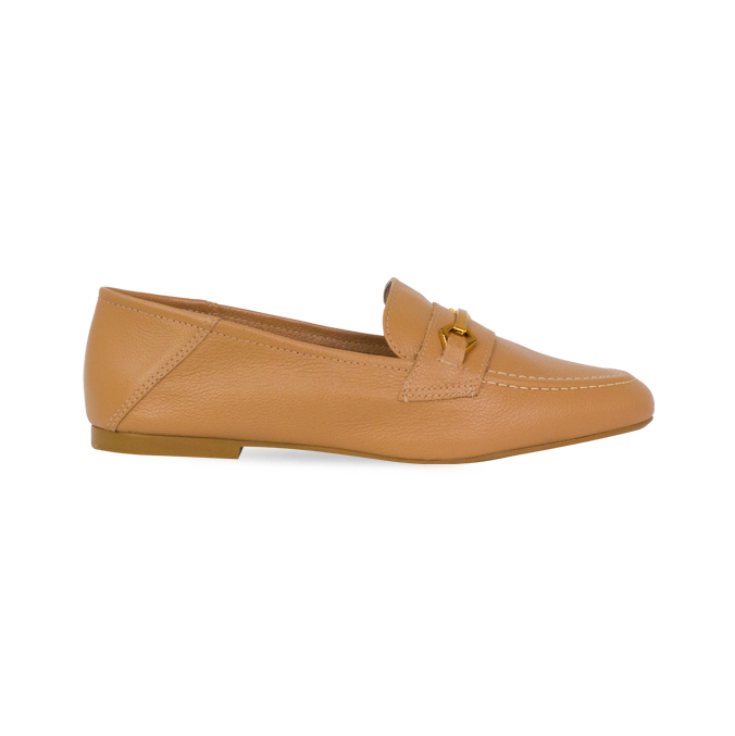 Mocassim Elaine Caramelo