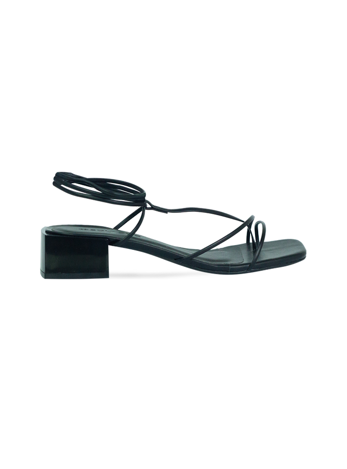 Sandálias Amber Low Preto