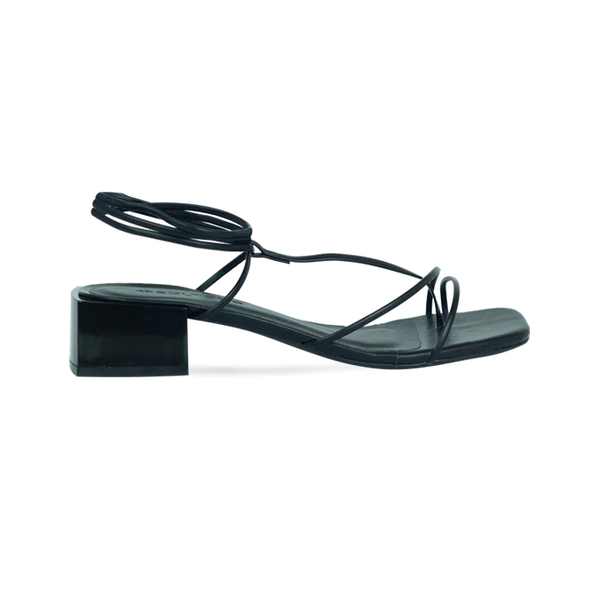 Sandálias Amber Low Preto