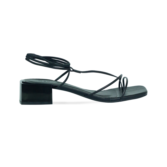 Sandálias Amber Low Preto