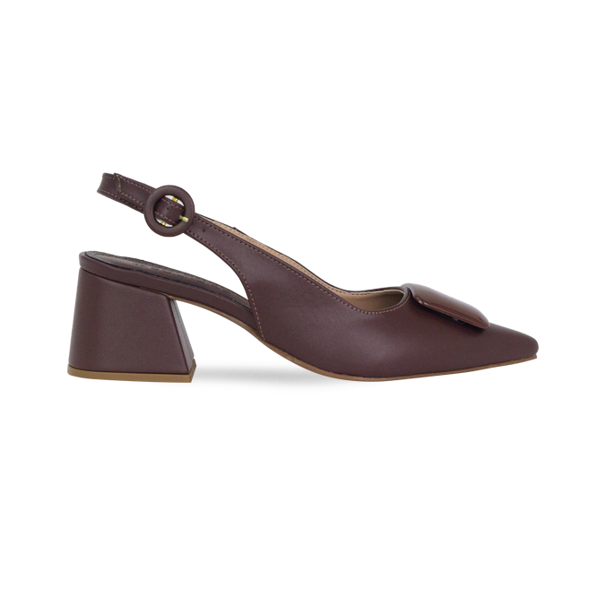 Scarpin Fatima New Marrom