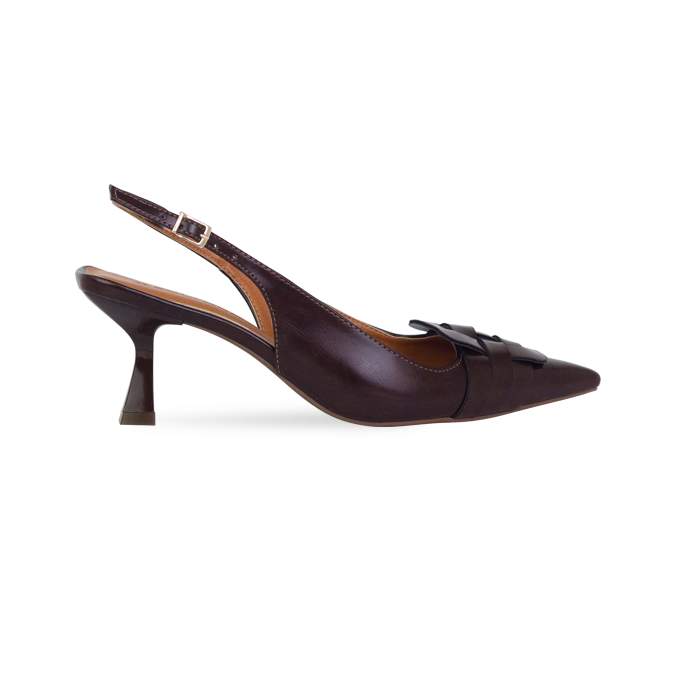 Scarpin Lolla Marrom