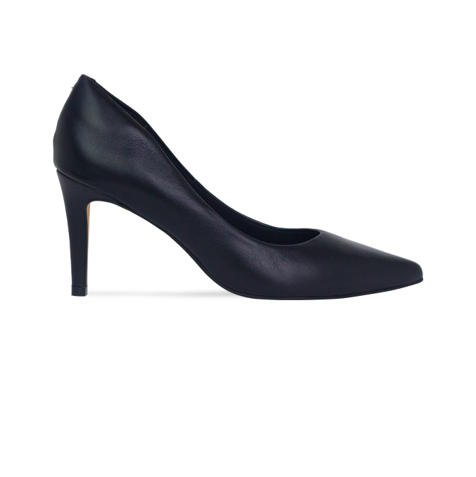 Scarpin Duci Preto – Elegância Atemporal em Couro Premium