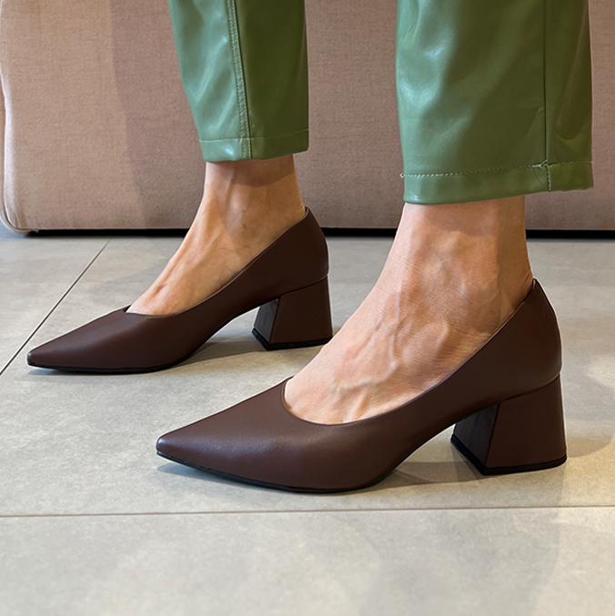 Scarpin Balsamo New Marrom