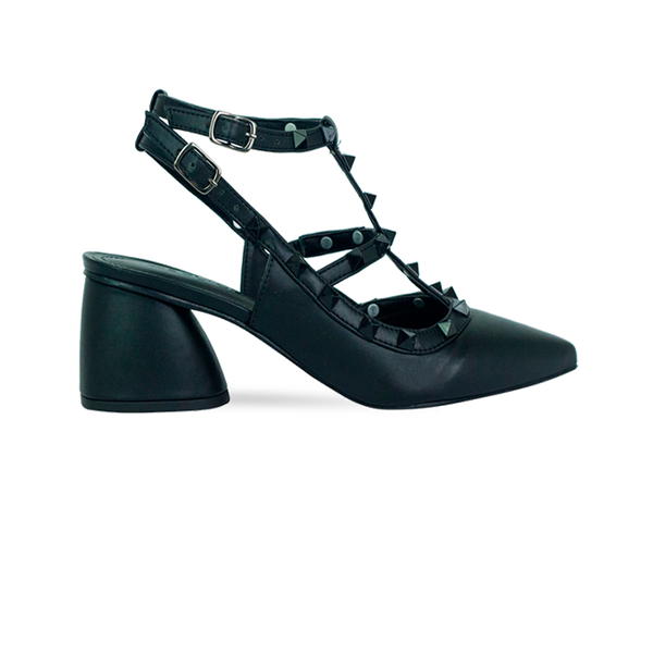 Scarpin Mona Low New Preto