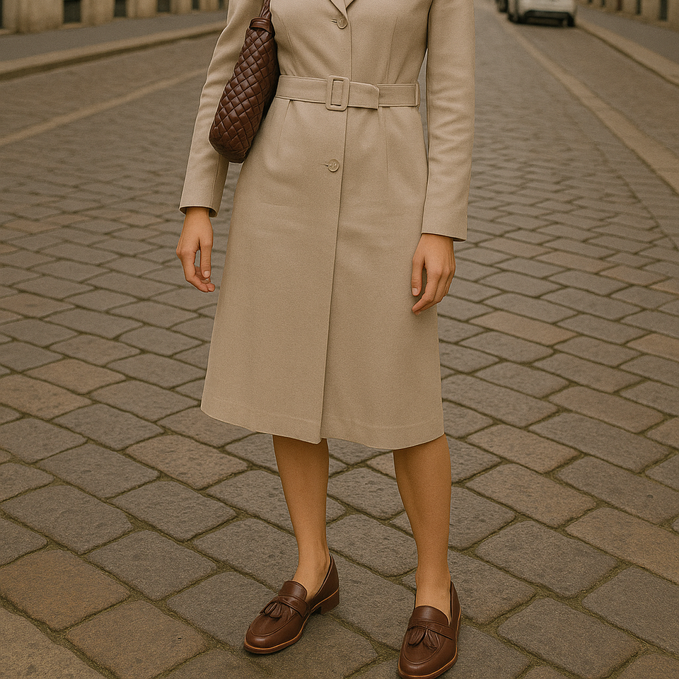 Mocassim Maura Marrom: Detalhe em Franja e Couro Premium para o Inverno
