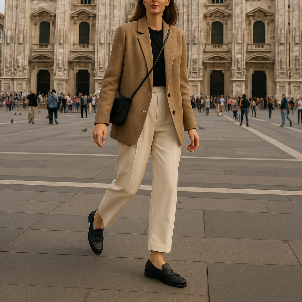 Mocassim Maura Preto: Detalhe em Franja e Couro Premium para o Inverno
