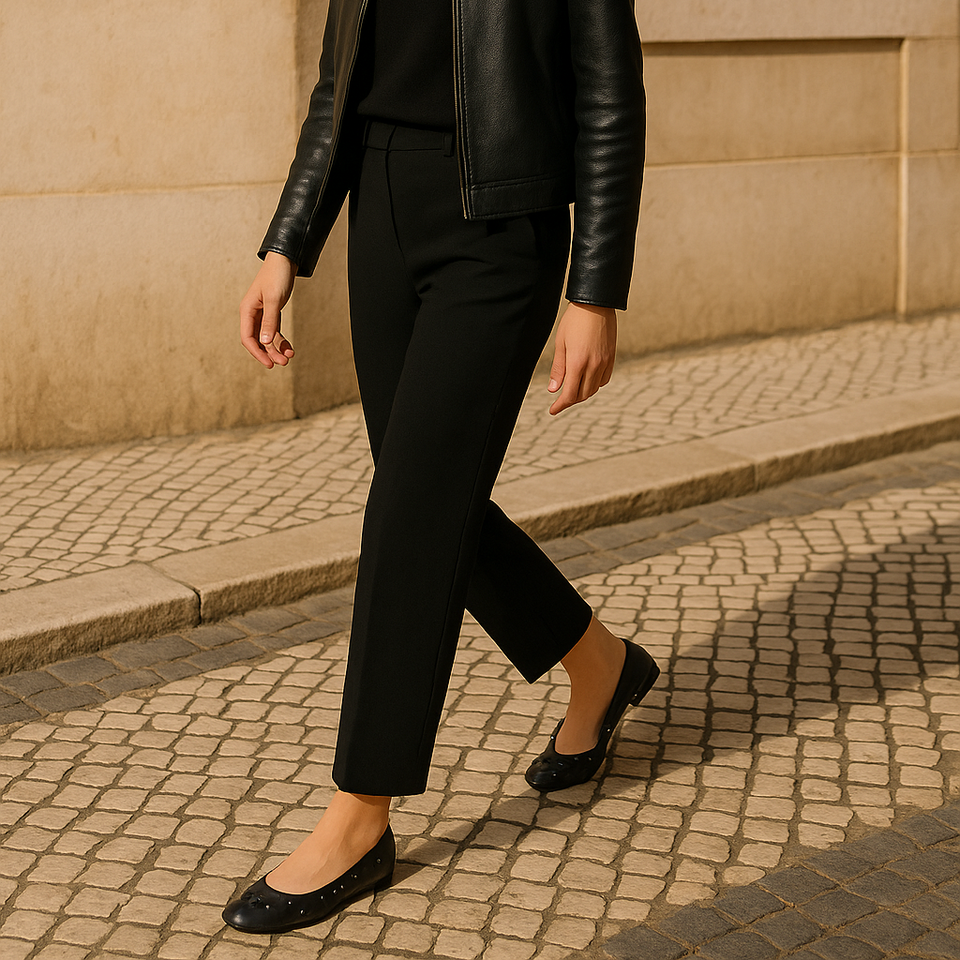 Sapatilhas Ruth Sap Preto com Esferas Metalizadas