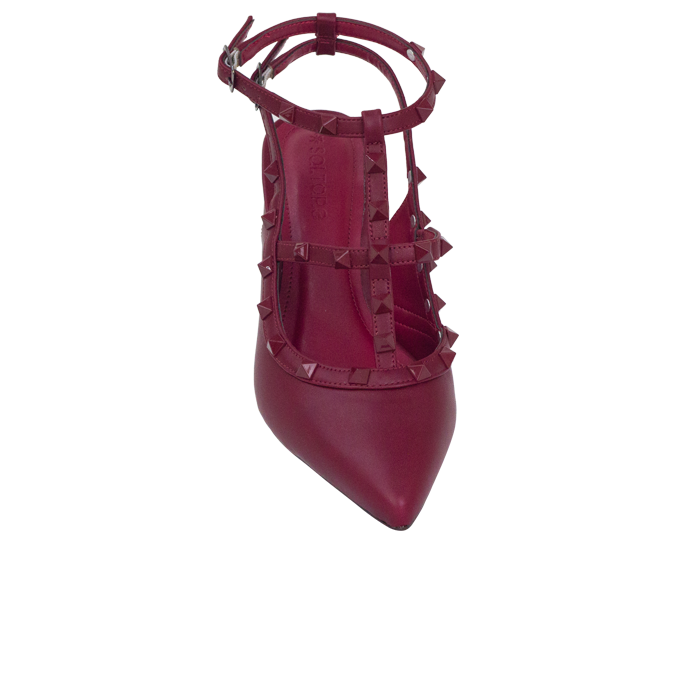 Scarpin Mona Low New Vinho