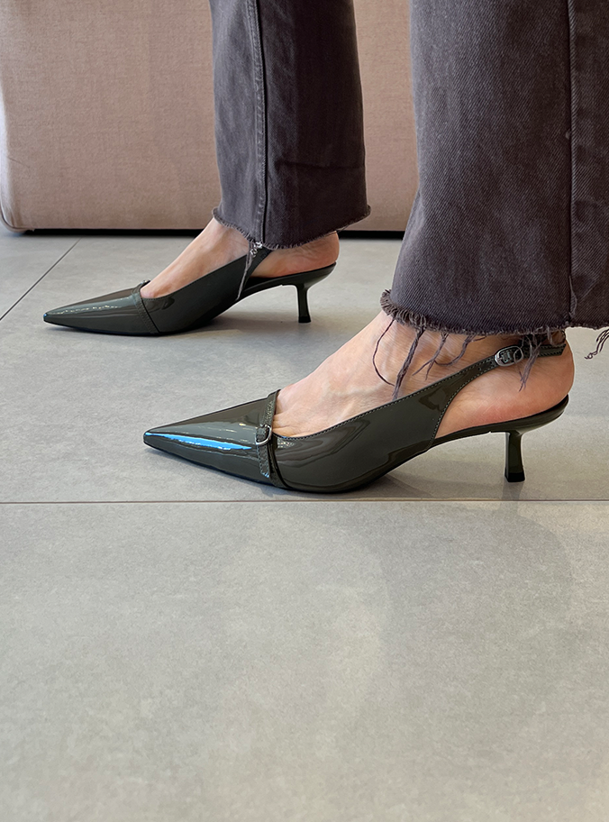 Scarpin Carol Verde – Estilo refinado no salto 5 cm